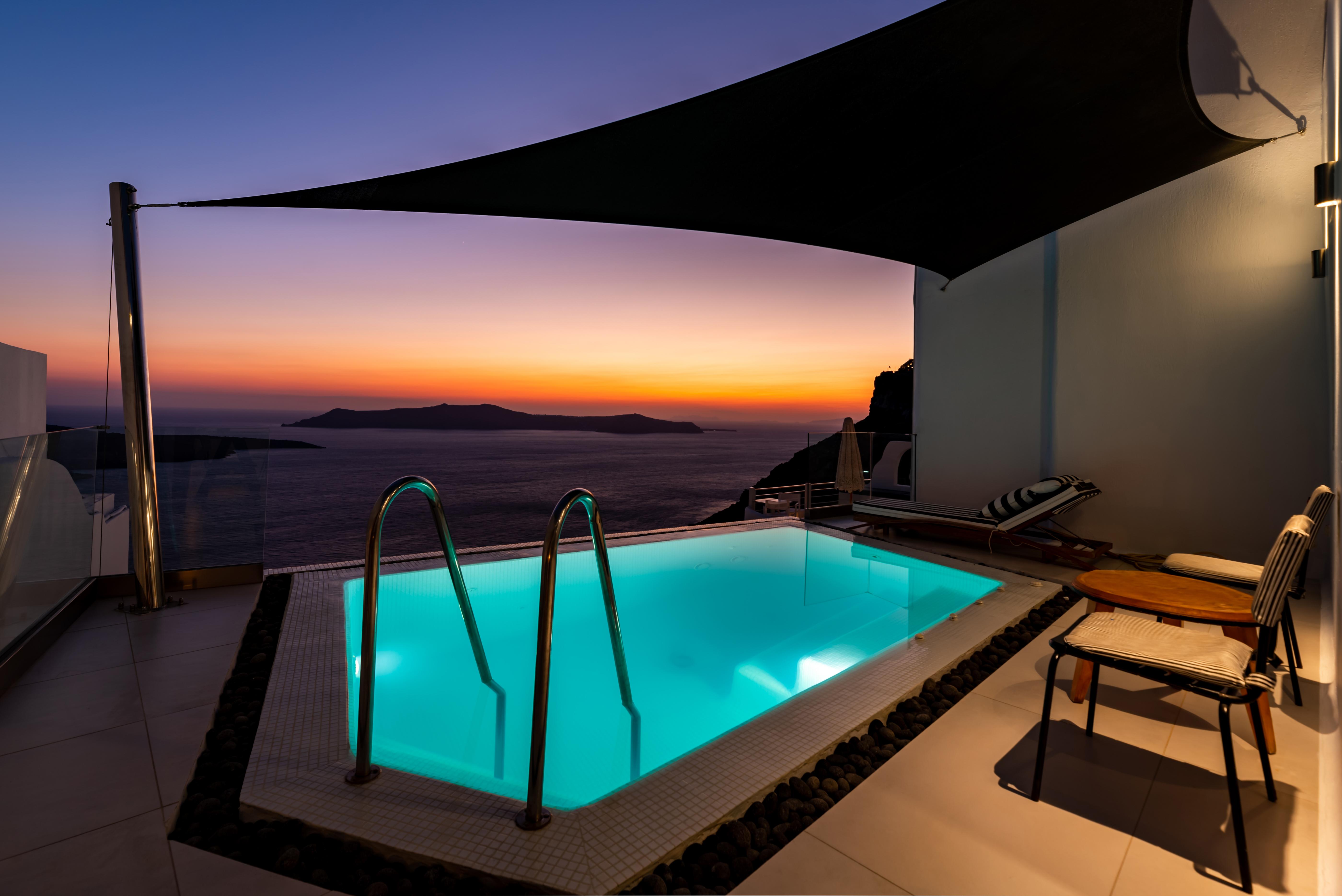Daydream Luxury Suites Fira  Exteriör bild