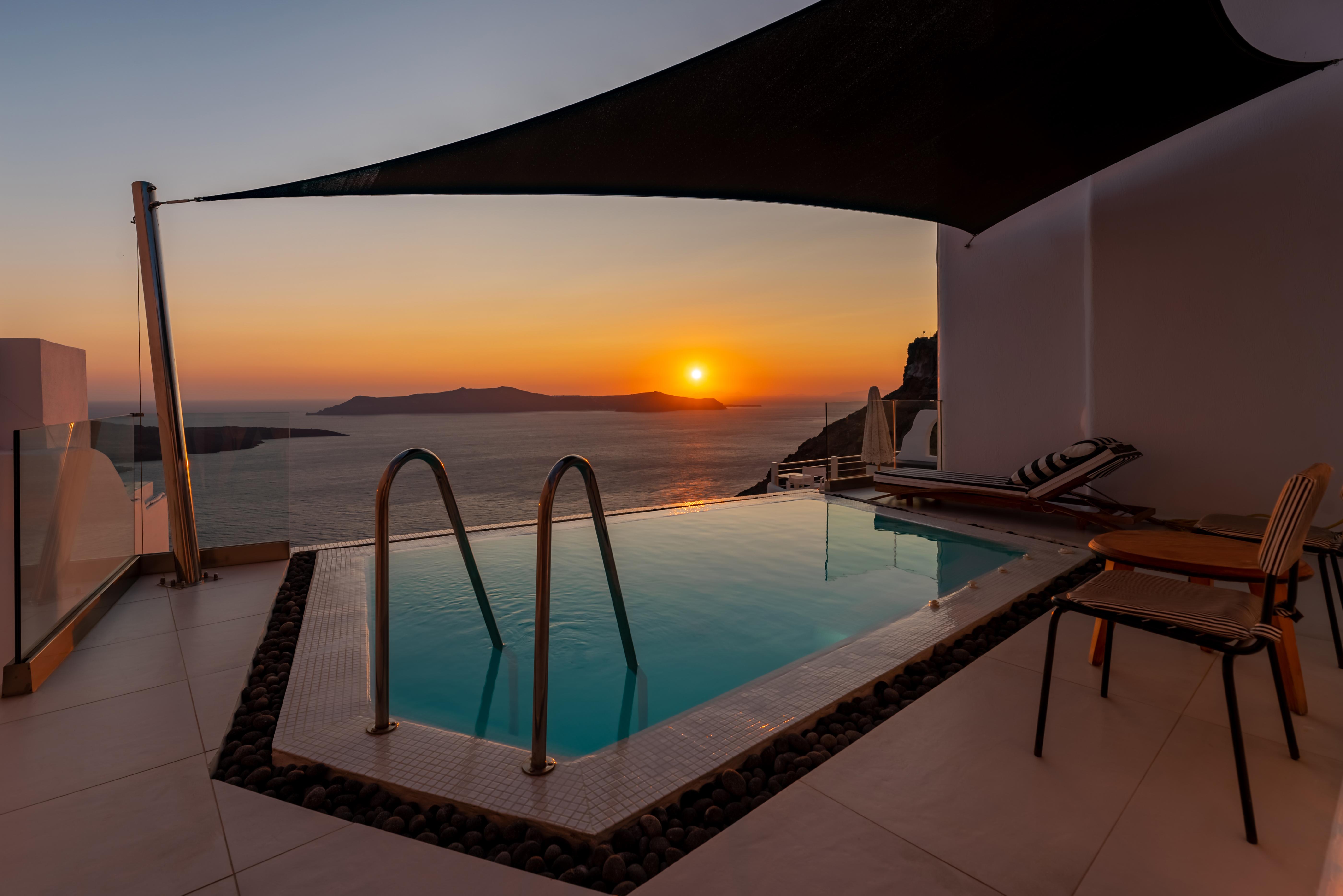 Daydream Luxury Suites Fira  Exteriör bild